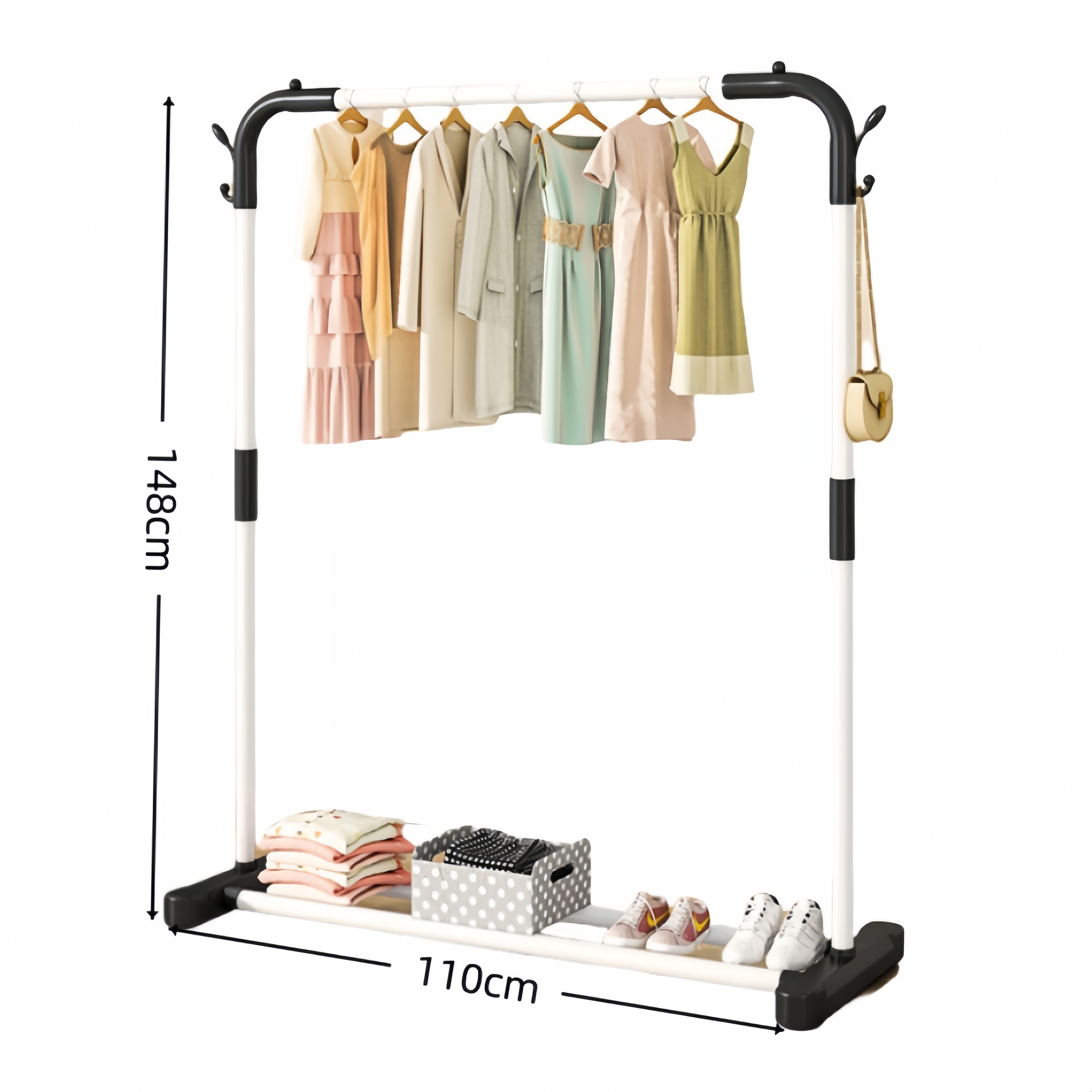 攸形衣架110*45*148cm个高清大图