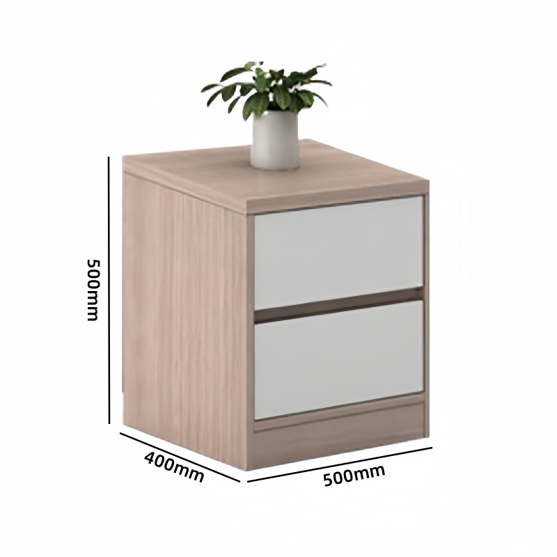 晨磊 床头柜(含背板)500mm套高清大图