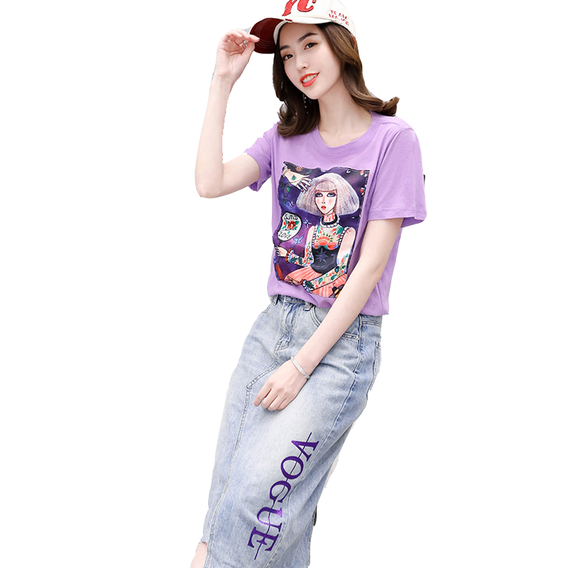 女 网红同款衣服时髦套装高个子气质两件套装显瘦成熟女两件套