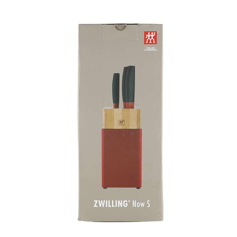 双立人(ZWILLING)Now S系列刀具4件套红黑 54380-004-722 刀具 4件套高清大图