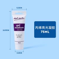 蒙玛 丙烯颜料调和液亮光剂透明保护漆亚光助剂底涂绘画媒介