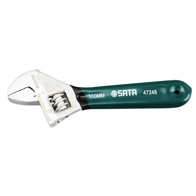 世达(SATA)47252沾塑欧式活动扳手12“ 12寸高清大图