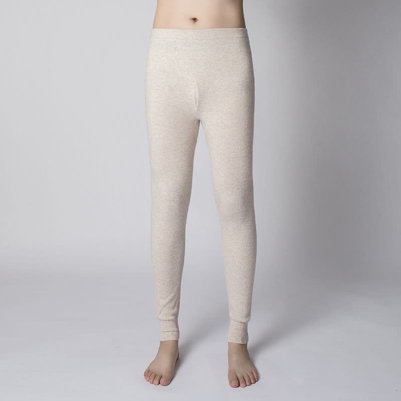 新款男女山羊绒裤男女士无缝羊毛加厚保暖打底羊绒裤男式打底裤纯羊毛裤男士纯羊毛裤男女羊绒裤加厚高腰保女士冬打底秋裤大码图片