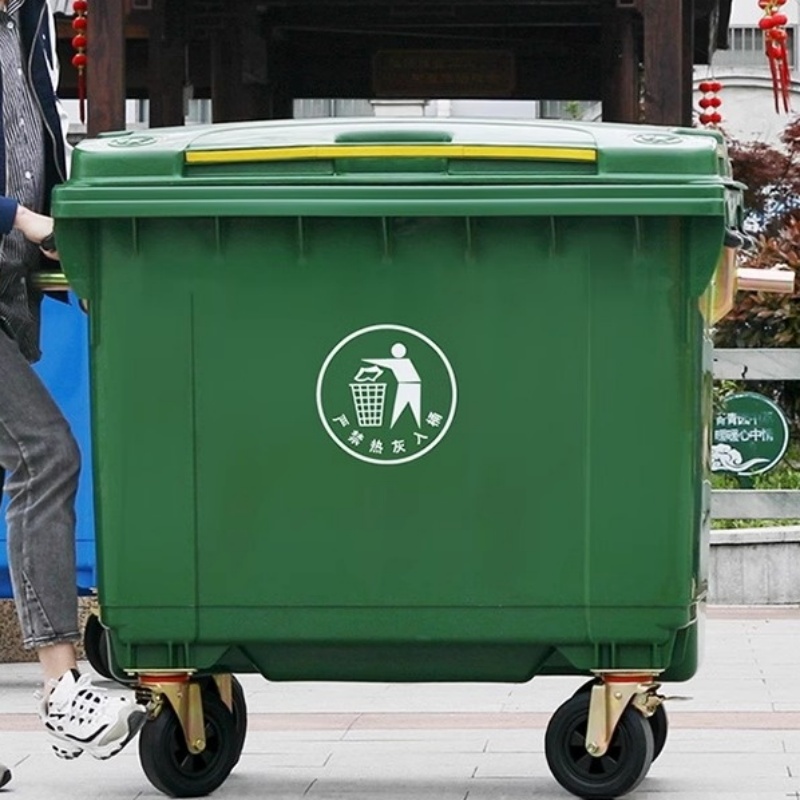 攸形垃圾车高清大图