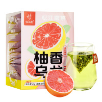 忆江南果茶柚香乌龙茶西柚干冷泡茶茶包乌龙茶水果茶清爽袋泡茶45g