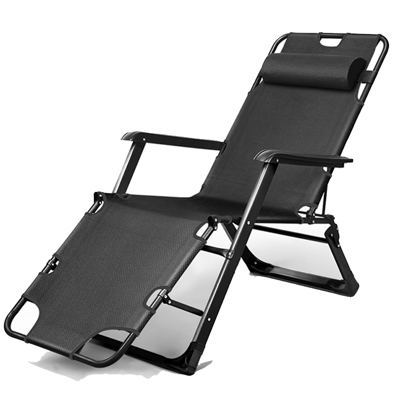 汐躺椅黑色把高清大图