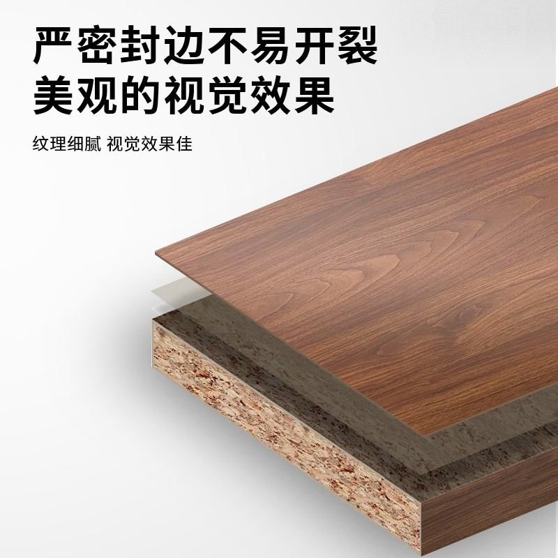 科野 职员办公桌屏风工位高隔断现代简约卡座财务员工桌 T字型二人位