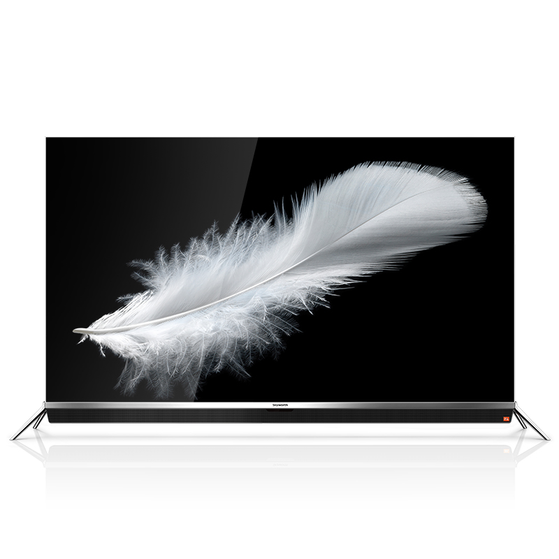 skyworth/创维 65g9200 65英寸4色4k超高清 超薄智能平板液晶电视(银