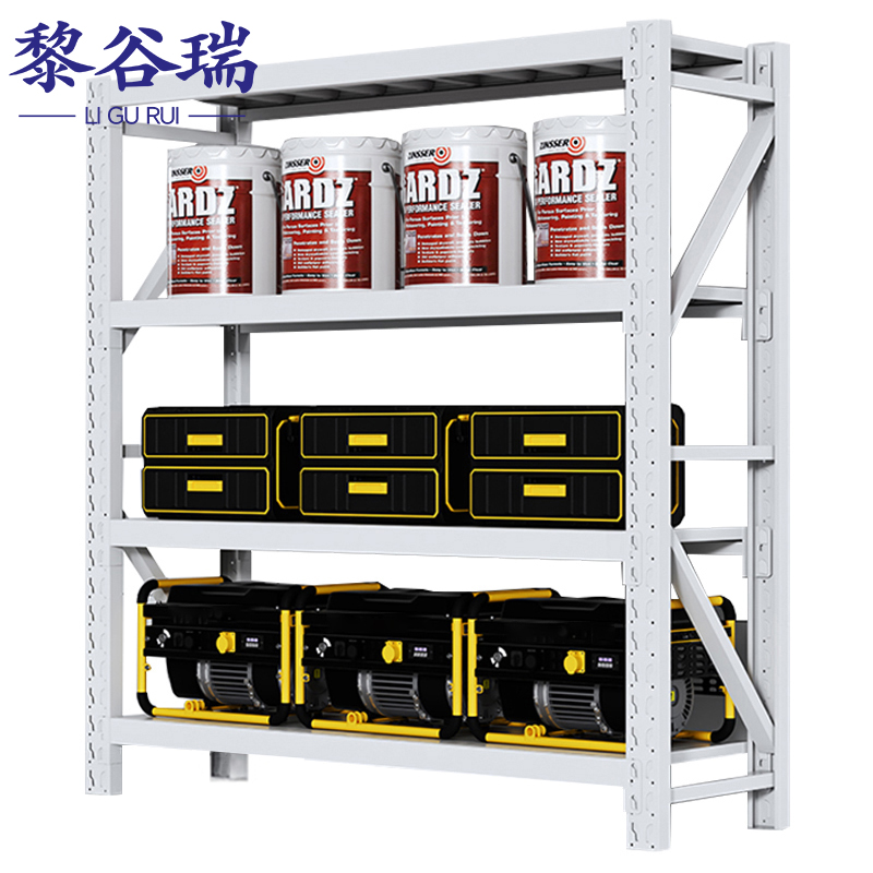黎谷瑞轻型货架四层200*40cm(200KG/层)组高清大图