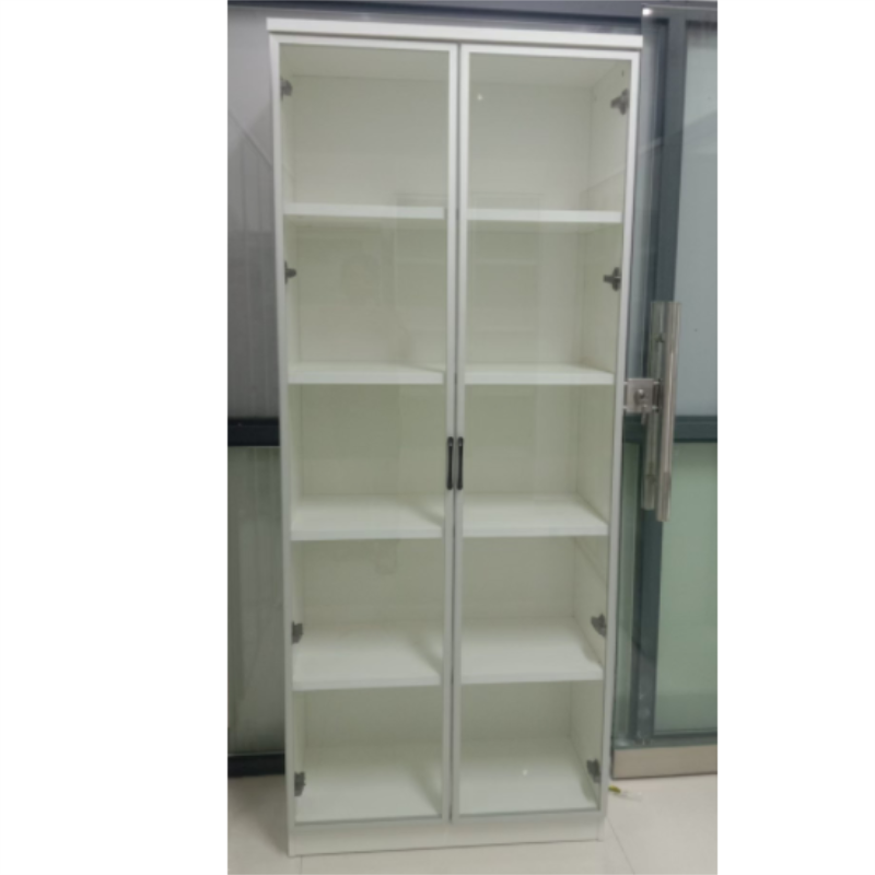 组合书架靠墙落地书橱玻璃门展示柜书柜 SG-5