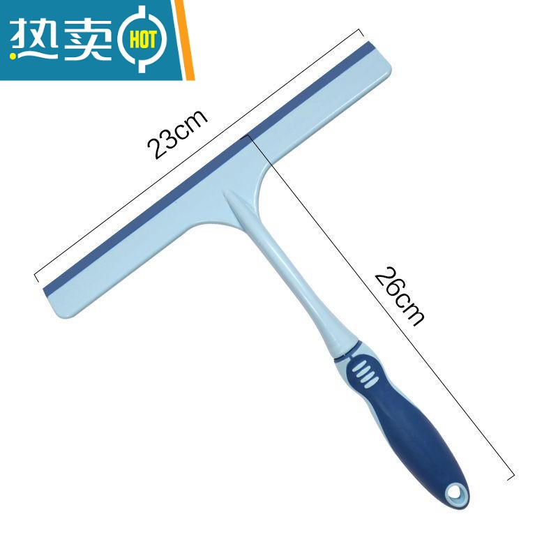 敬平擦玻璃器家用擦窗器擦窗户擦桌子餐桌清洁工具刮水器玻璃刷刮刀 多功能窗刮【蓝色】2个