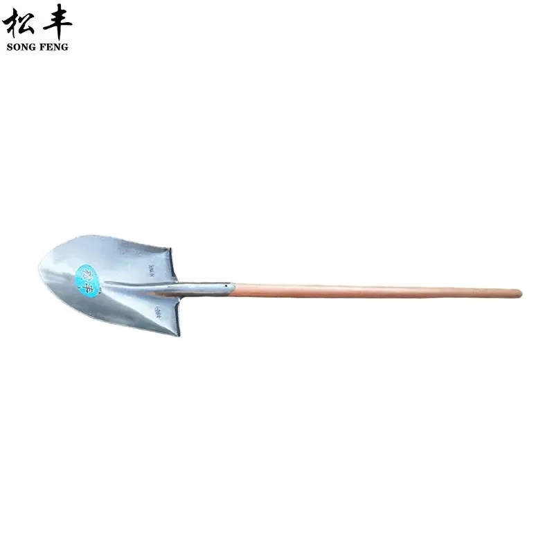 松丰(SONG FENG) 锰钢加厚大号尖头铲尖锹铁铲钢铲尖锨钢锹圆头铲25.5cm*148cm把高清大图