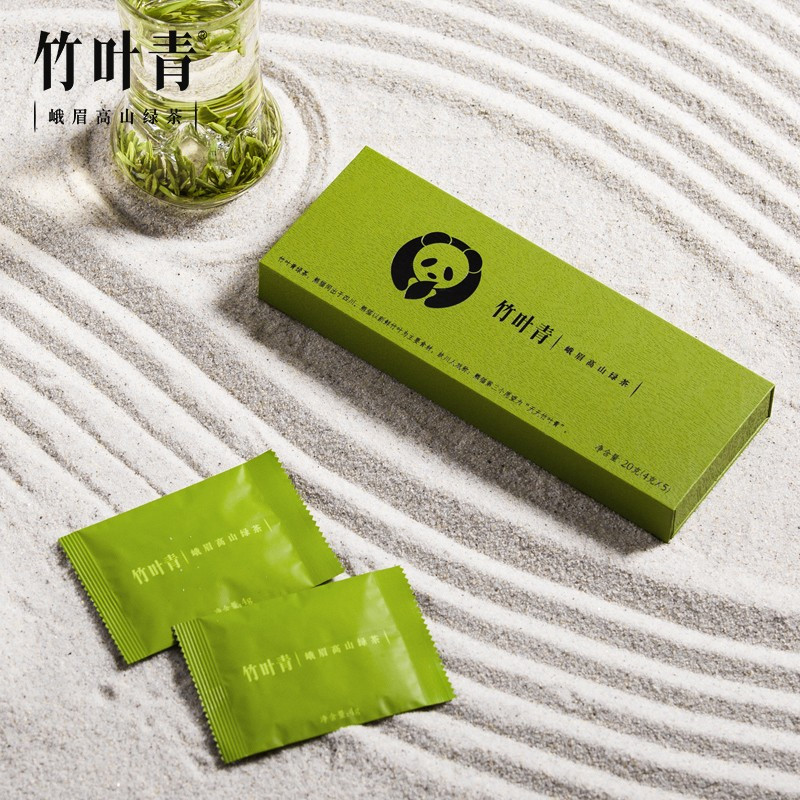 竹叶青2021春茶(特级)品味20g峨眉高山绿茶