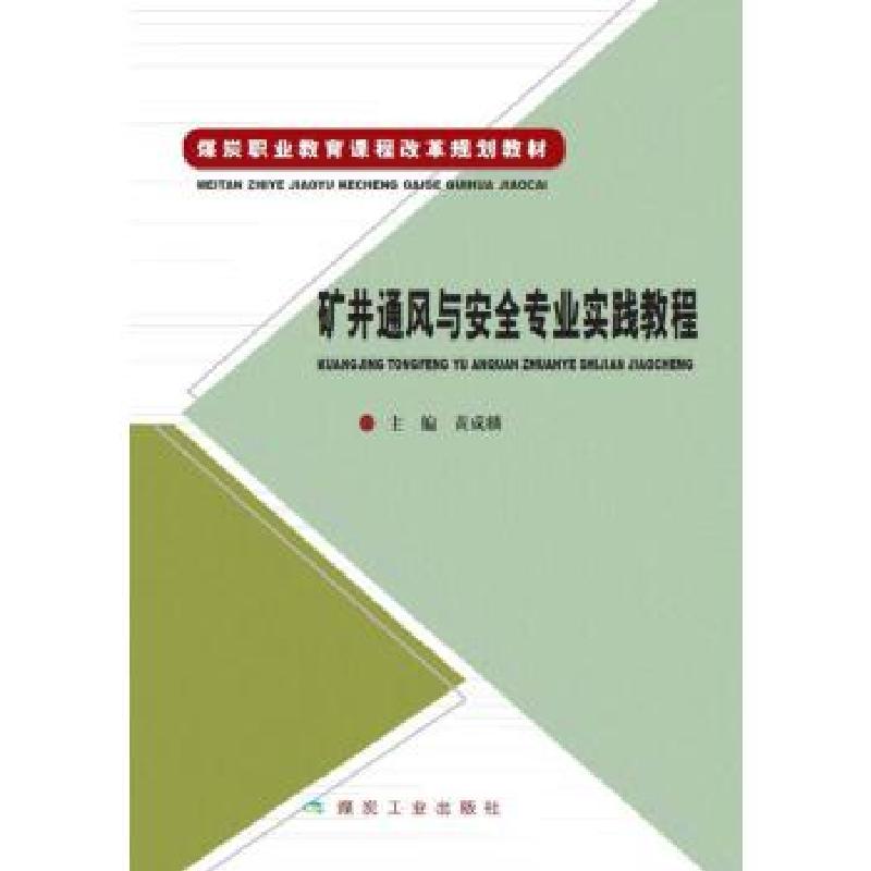 正版新书】矿井通风与安全专业实践教程黄成麟主编9787502047252