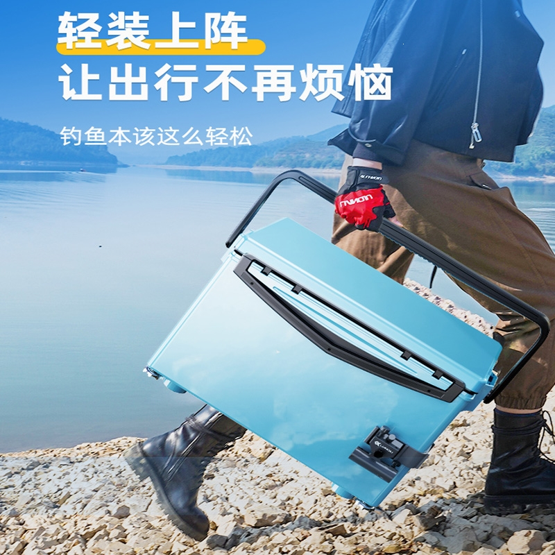 闪电客钓箱多功能全套钓鱼箱轻便竞技台钓可坐