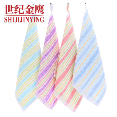 世纪金鹰全棉提花小方巾 28g/条 28g