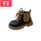 可莉允儿童马丁靴男2022秋冬新款英伦风女童靴子男童宝宝短靴单靴潮
