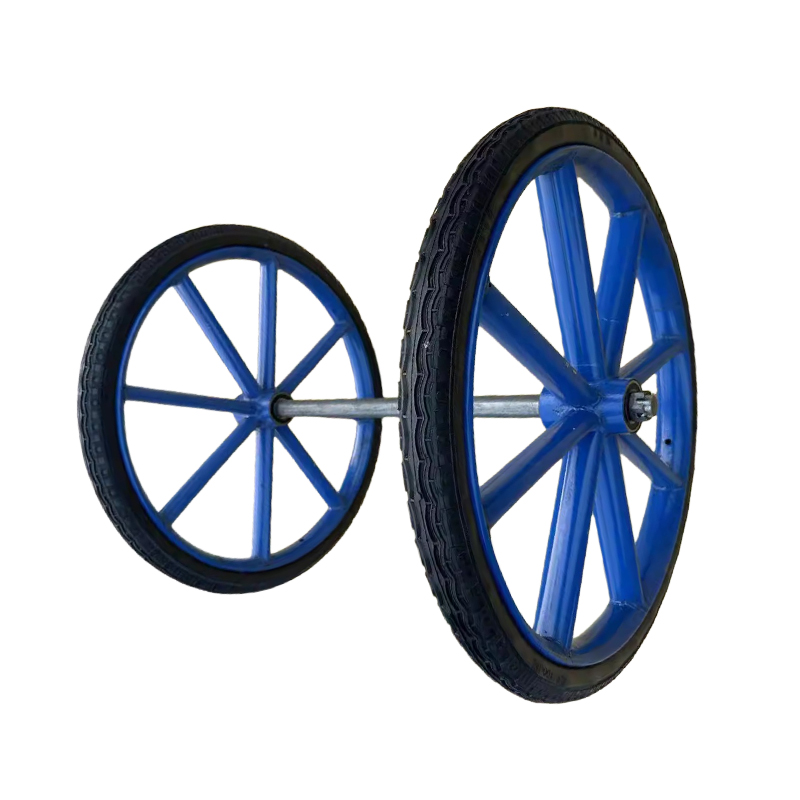 丰奋 手推车轮胎 实心轮 套高清大图