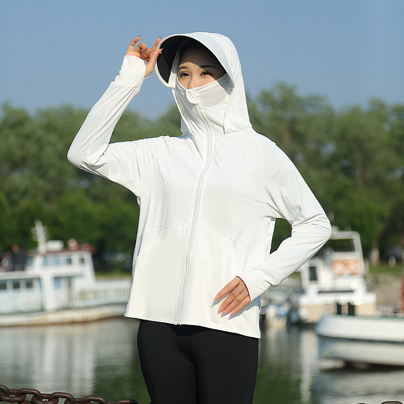 女士超好看防晒衣女夏季新款防紫外线冰丝凉感防晒服透气薄高清大图