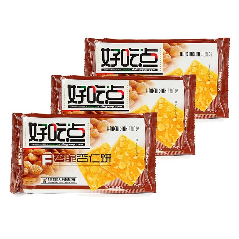 好吃点香脆杏仁饼208g3