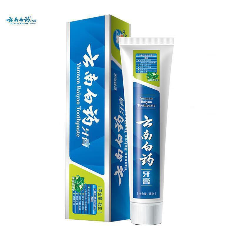 云南白药牙膏薄荷香型100g*10