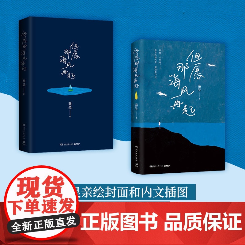 [亲签版+赠特别版明信片]但愿那海风再起 好妹妹秦昊文集 写给每一个在等待风起的你活得轻松 现当代文学散文随笔书籍高清大图