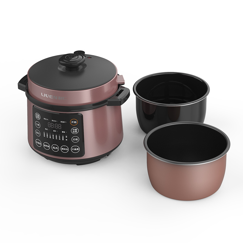 利仁(Liven)电压力锅YLG-D507(双胆)高清大图