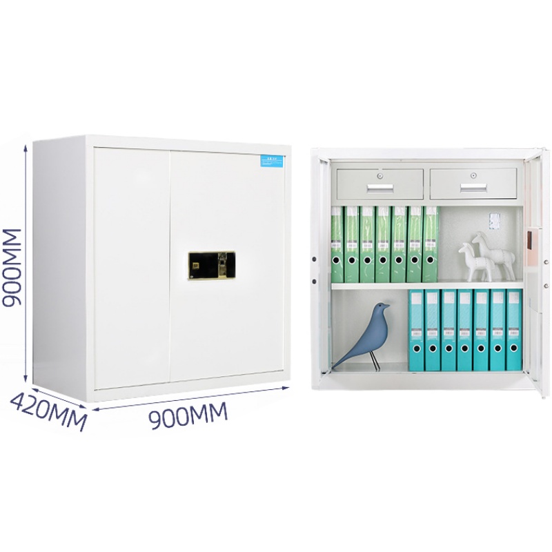 依韵珂指纹保密柜90*42*90cm台高清大图