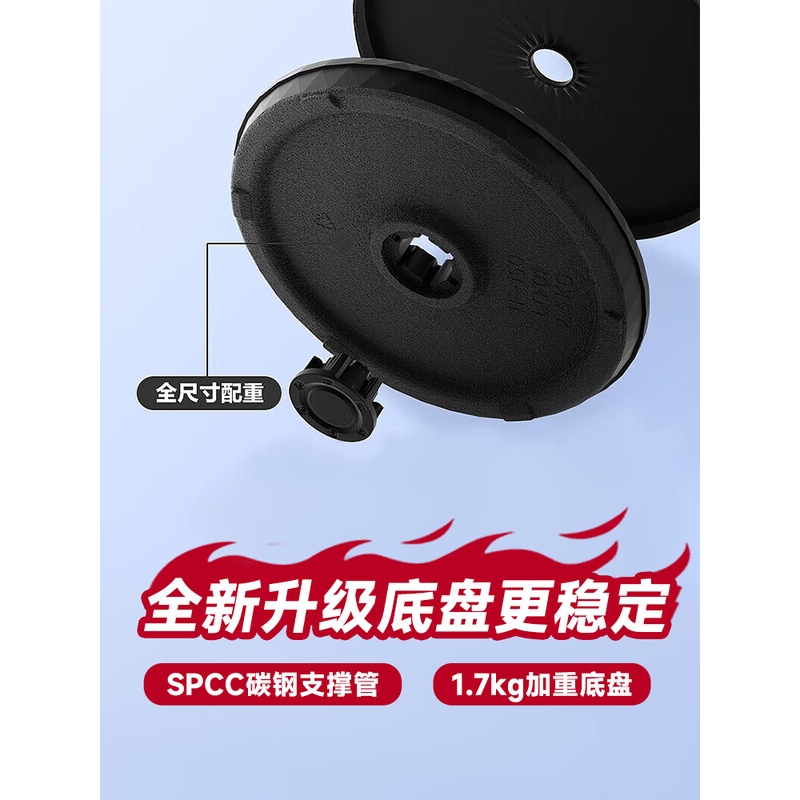 美的(Midea)电风扇 家用七叶立式落地扇空气循环风扇 SAF30AC高清大图