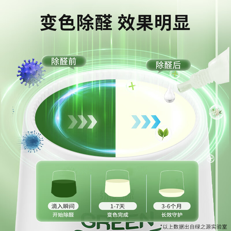 绿之源(GREEN SOURCE) 除醛魔盒220g/罐高清大图