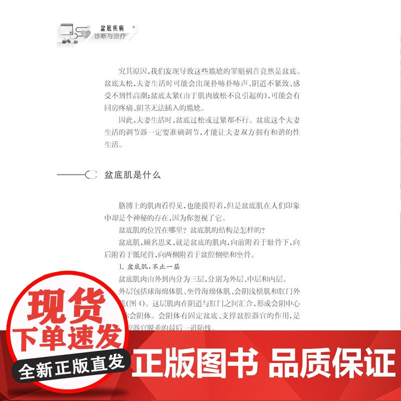 健康中国家有名医丛书盆底疾病诊断与治疗 上海科学技术文献出版社盆底功能疾病科普专业读物高清大图