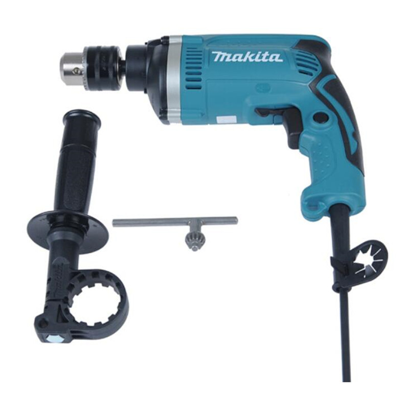 牧田(makita) 冲击钻HP1630可调速多功能电钻16MM大功率710W石材混凝土打孔电钻 单台标配(单位:台)