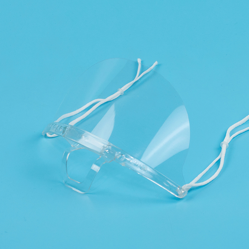 誉丰 YF-1004 微笑透明口罩10只/盒高清大图