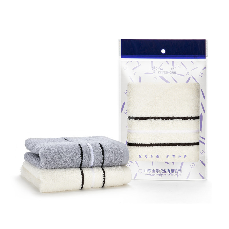 金号(KING SHORE) 清然系列-20 单条毛巾巾选袋装HY1118