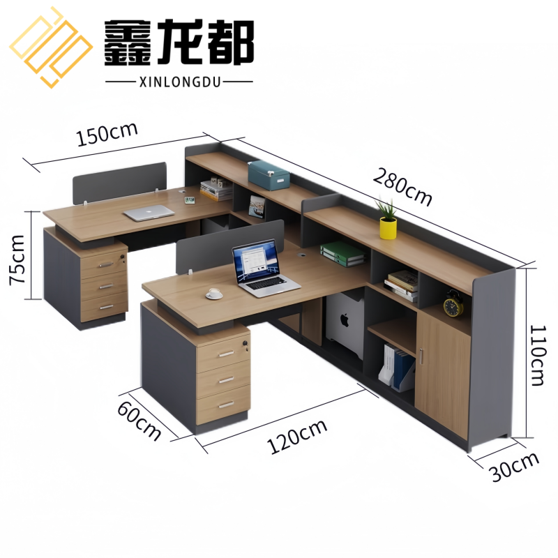 鑫龙都 屏风工位张高清大图