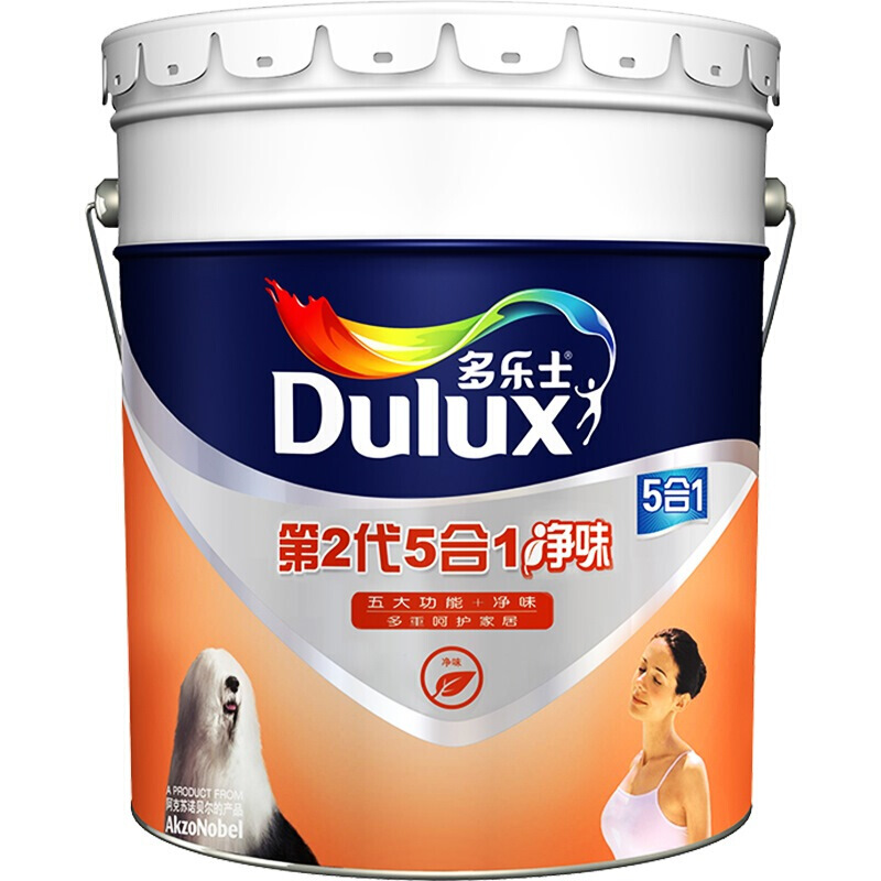 多乐士(dulux)a890 第二代五合一净味 内墙乳胶漆 油漆涂料 墙面漆