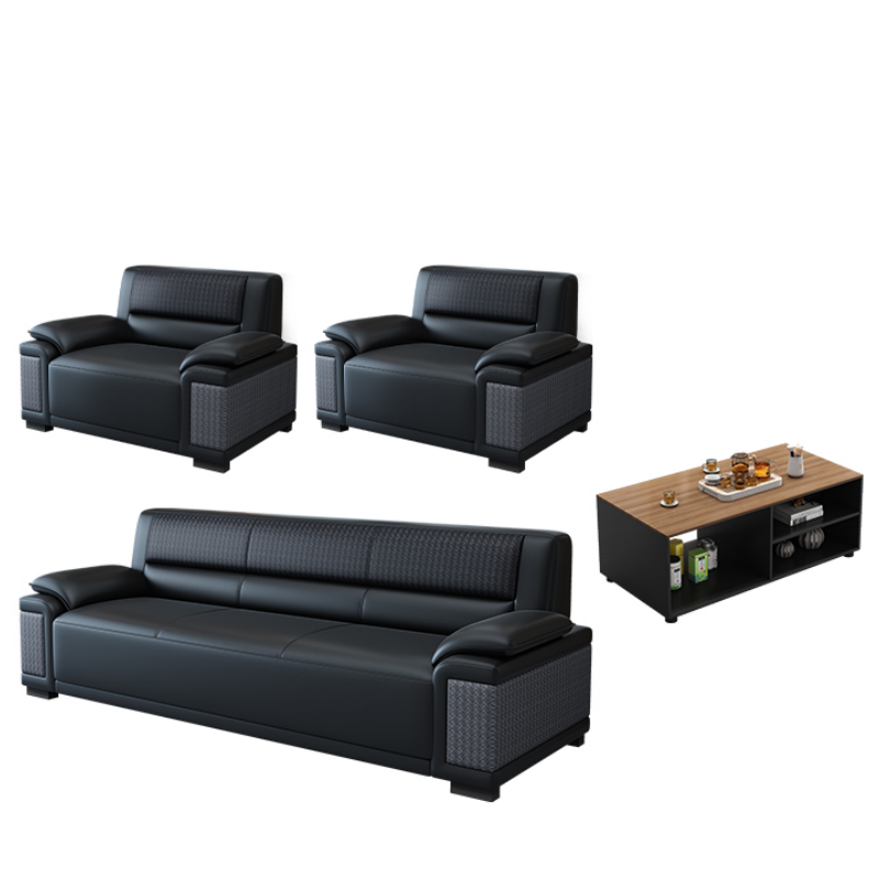 锁匠 洽谈沙发3+1+1+茶几组高清大图