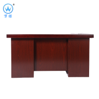 <万保>油漆办公桌 办公家具 油漆电脑桌 员工办公台 单人位职工桌 油漆漆面