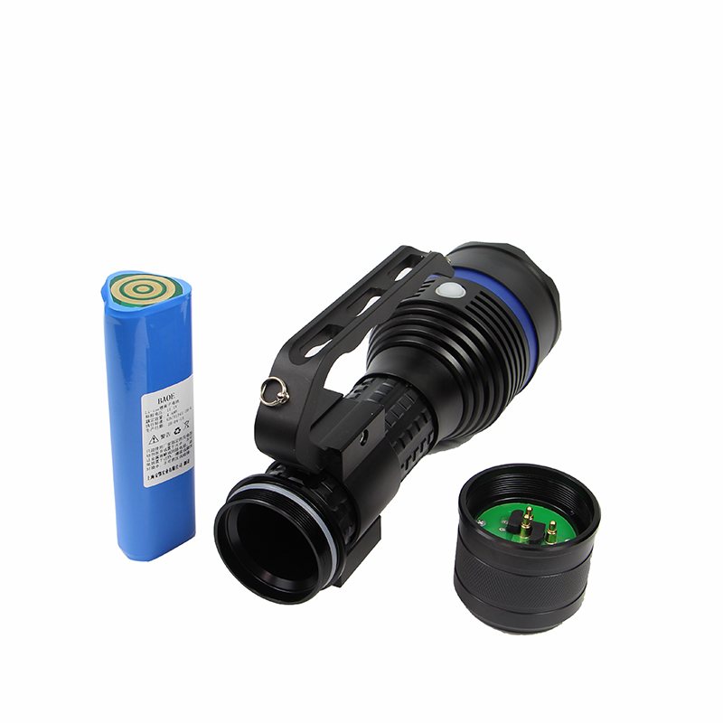 欧辉照明 (OHUIZAOMIN) OHJW5121G 12W 手提式防爆探照灯 IP66 22.2V 5700K高清大图