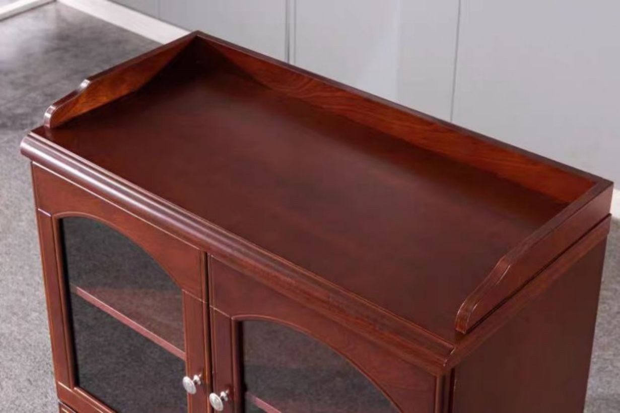 餐边柜 茶水柜 储物柜两门800*400*850mm个高清大图