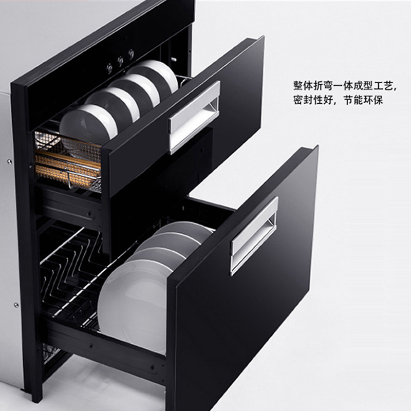 德意(DE&E)消毒柜100-D嵌入式消毒碗柜家用消毒柜100L大容量二星级高清大图