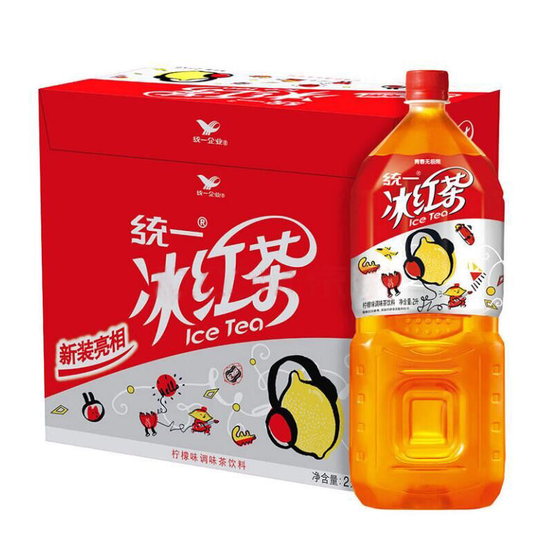 统一冰红茶饮料2l