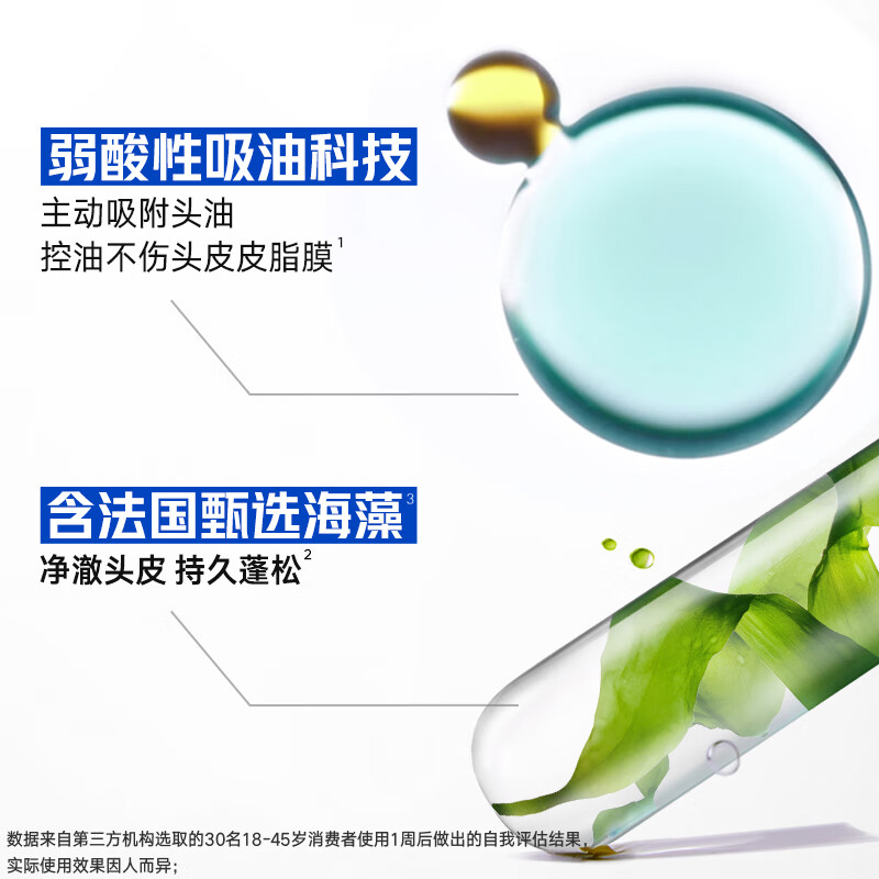 海飞丝 头皮护理洗发水套装 控油蓬松670g+止痒抑屑670g高清大图