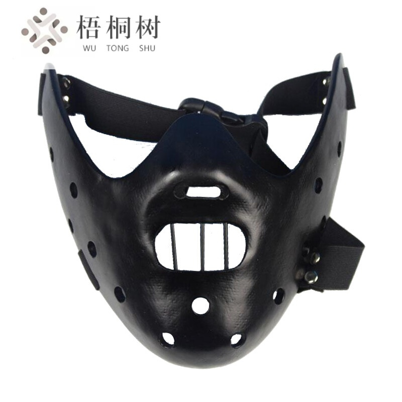 主题面具沉默的羔羊汉尼拔面具树脂工艺品面具三色