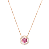 施华洛世奇(SWAROVSKI) 红色色跳动的心水晶项链 女士 人造水晶 送恋人5279421
