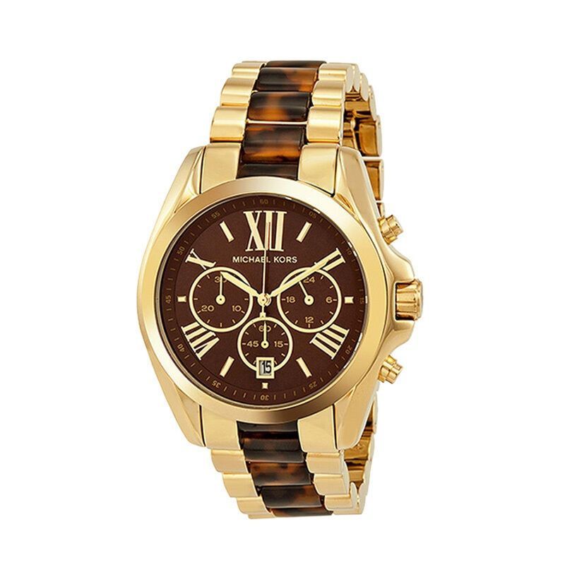 michael kors 手表欧美品牌 时尚钢带圆盘三眼 女士 石英表 mk5502