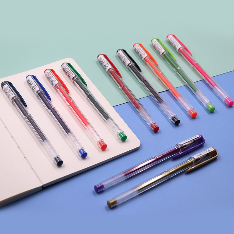 三菱mitsubishium100中性笔签字笔05mm10支盒