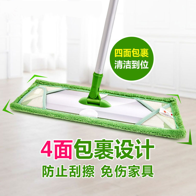 3M思高抖音平板拖把家用吸水拖把懒人拖布平板拖把家用木地板拖把高清大图