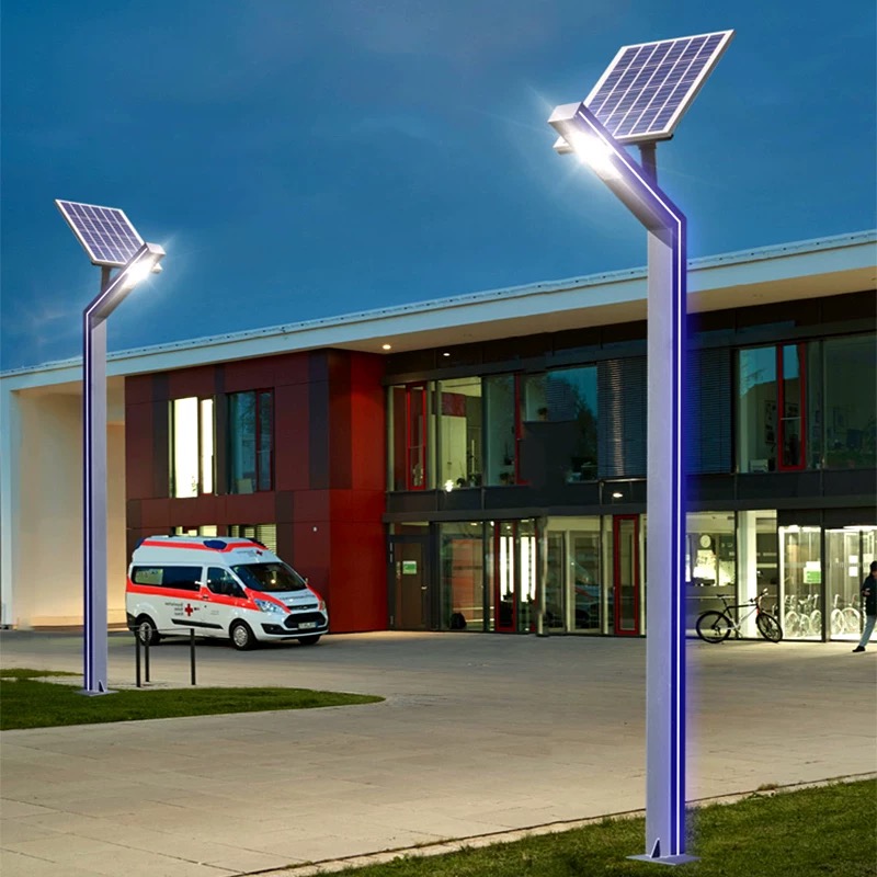 亮思能 太阳能路灯 景观灯 高杆路灯 市电庭院灯 LSN-MAS3 套高清大图