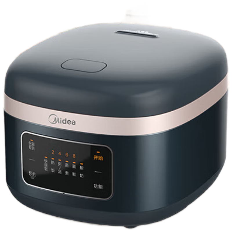 美的(Midea) MB-FB40M1-805T 电饭煲 家用 4升 电饭锅金属机身聚能内胆多功能电饭锅